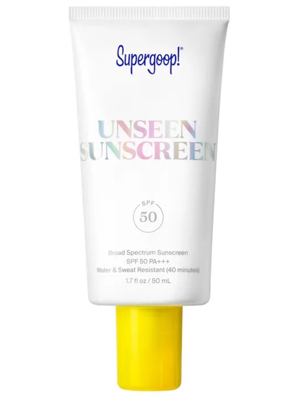 Supergoop! Unseen Sunscreen SPF 50 - New / Sealed 1.7 fl oz